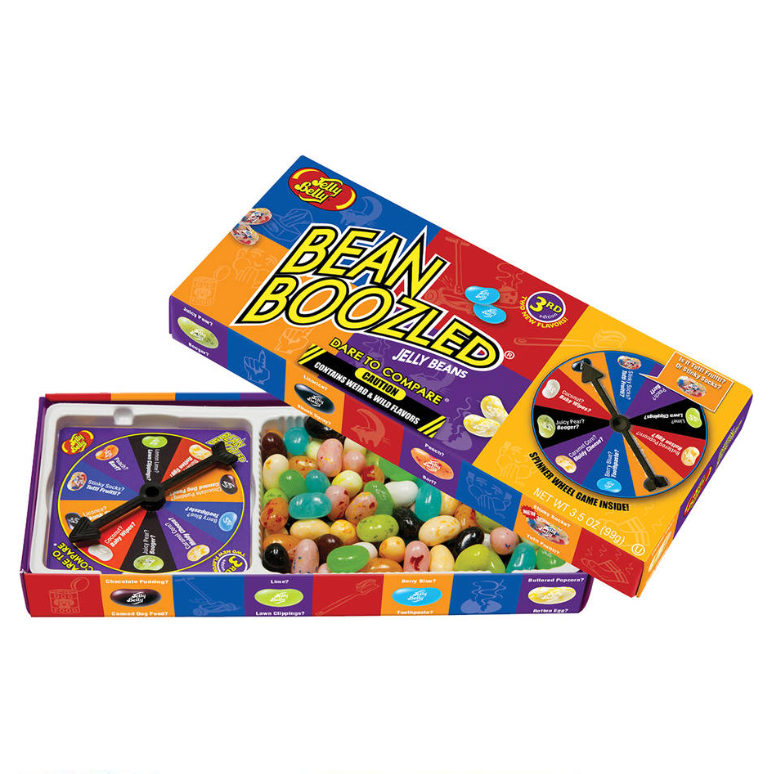 Bean Boozled Jelly Beans  Jelly Belly Bean Boozled Spinner Wheel Game 6th Edition