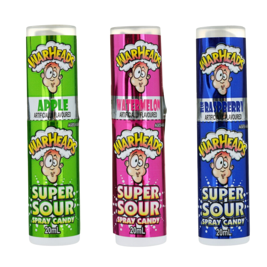 Warheads Super Sour Candy Spray