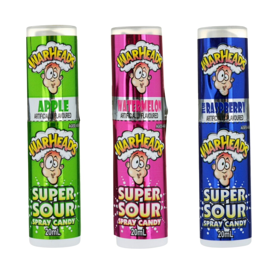 Warheads Super Sour Spray Candy