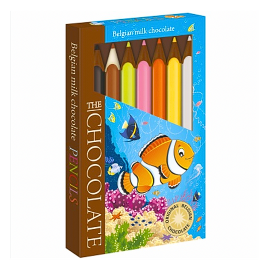 Giant Chocolate Pencils - Ocean Pack Design 90g