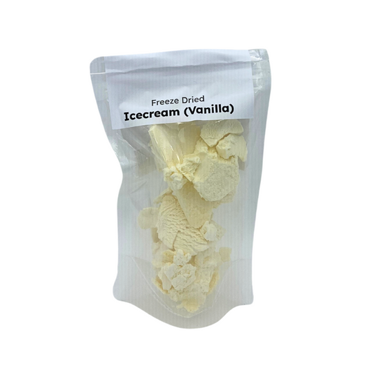 Freeze Dried Vanilla Icecream / 50g Bag