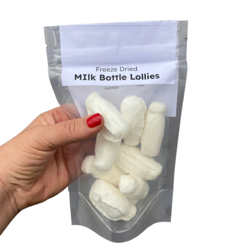Freeze Dried Milk Bottles / 50g Bag