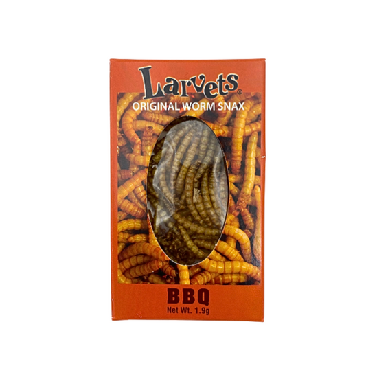Larvets Worm Snax / BBQ Flavour