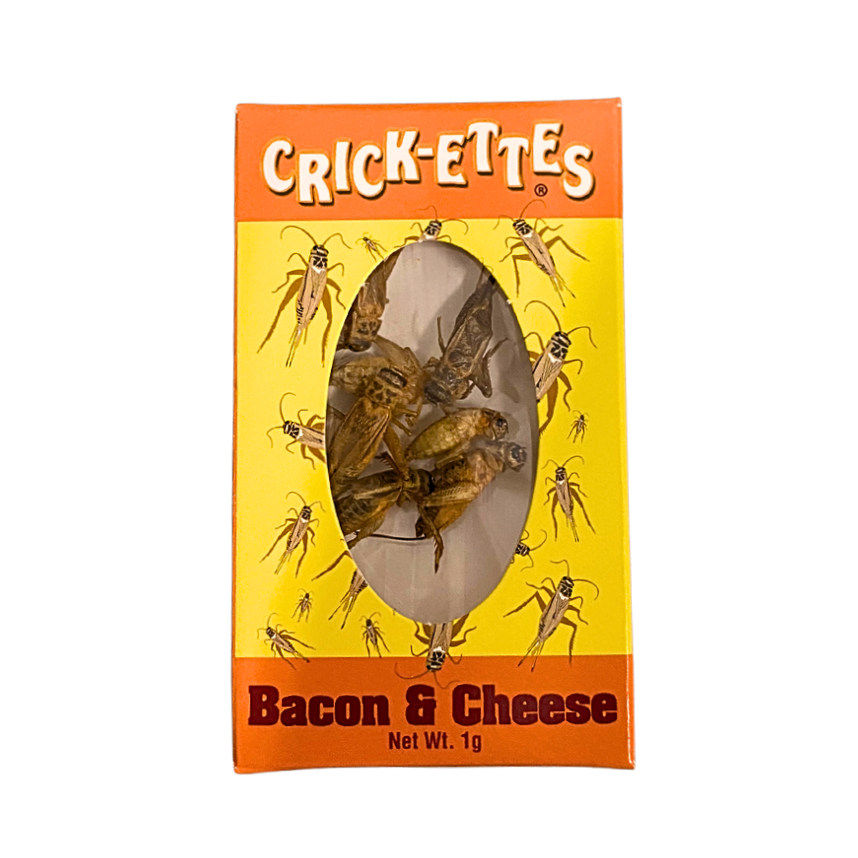 Crick-ettes Snax / Bacon & Cheese