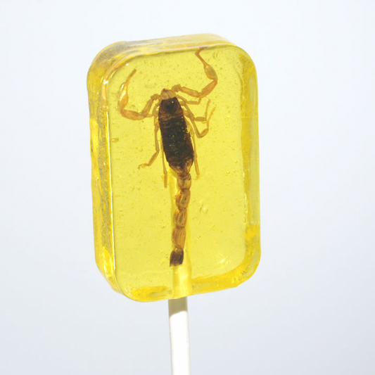 Scorpion Suckers Lollipop/ Banana Flavour