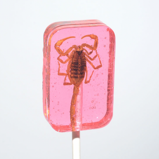 Scorpion Suckers Lollipop/ Strawberry Flavour