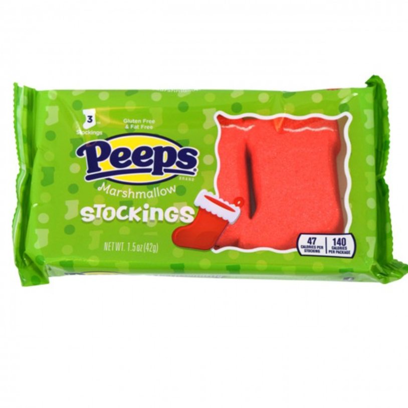 Peeps Marshmellow Stockings / 3 pack