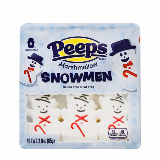 Peeps Marshmellow Snowmen / 6 pack