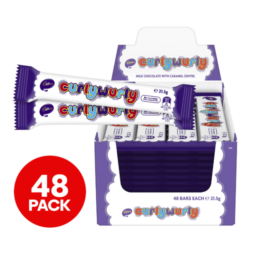 Cadbury Curly Wurly Box of 48