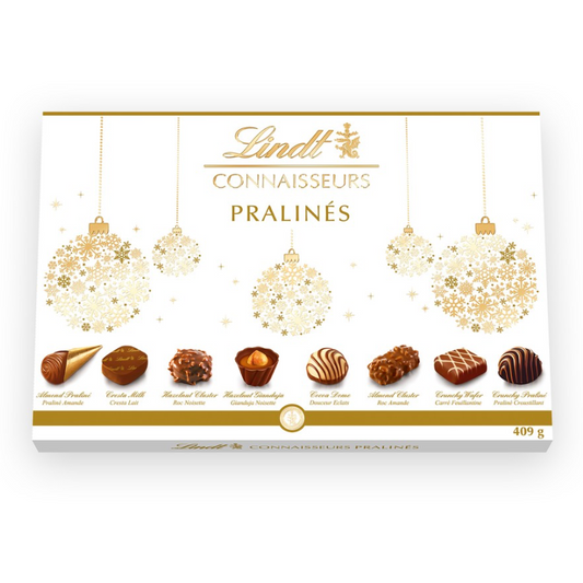 Lindt Connaisseurs Assorted Pralinés Gift Box 409g