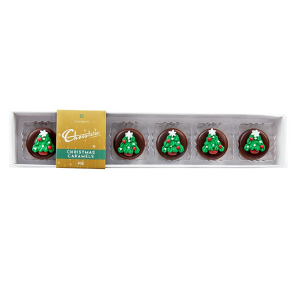 Chocolatier Christmas Caramels Gift Pack / 6 Pack