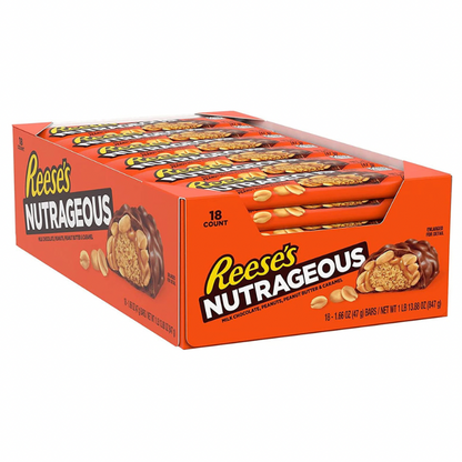 Reese's Nutrageous Bars - Box of 18