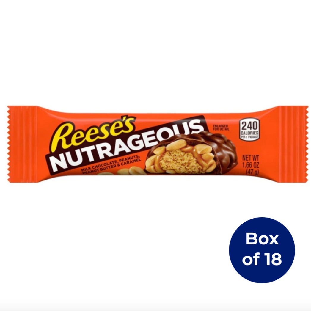 Reese's Nutrageous Bars - Box of 18