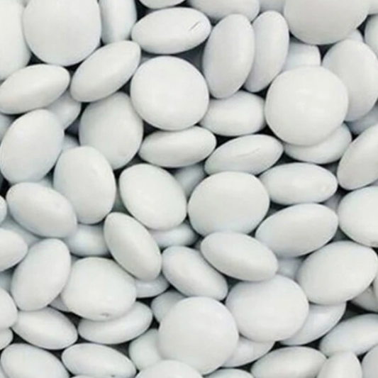 Choc Buttons WHITE 1kg