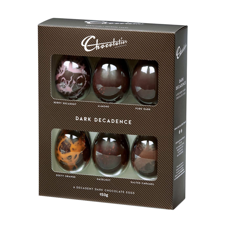 Chocolatier Dark Decadent Egg Selection 150g
