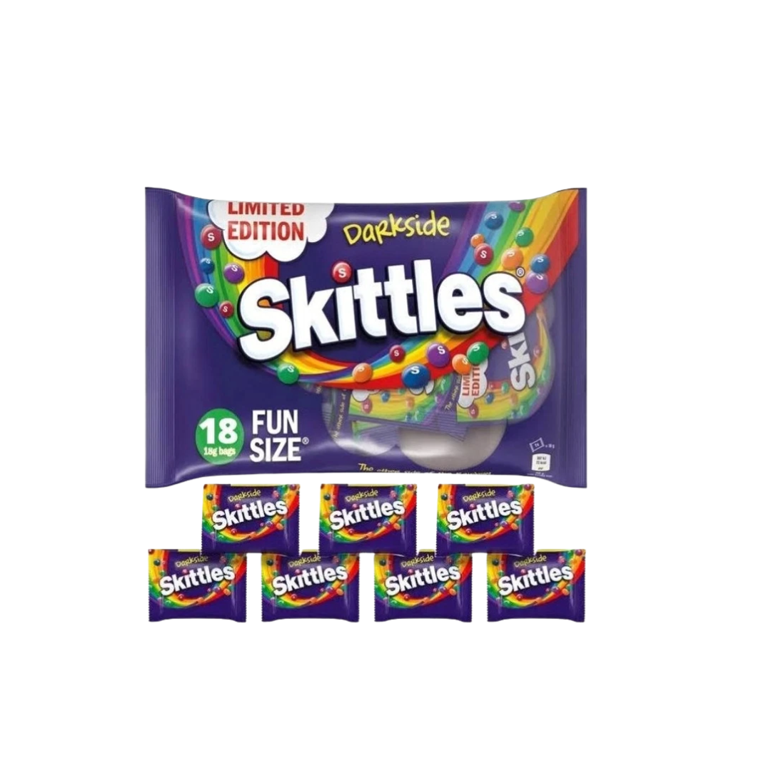 Skittles Darkside Funsize Bag 18 x 18g