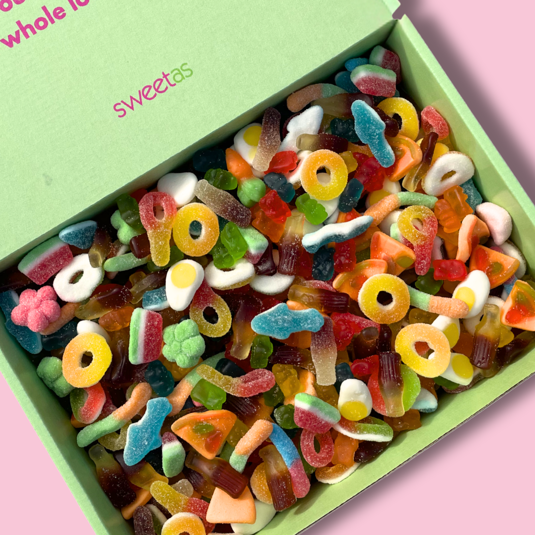 Sweet & Sour Lolly Mix Gift Box 2kg (Gluten Free)