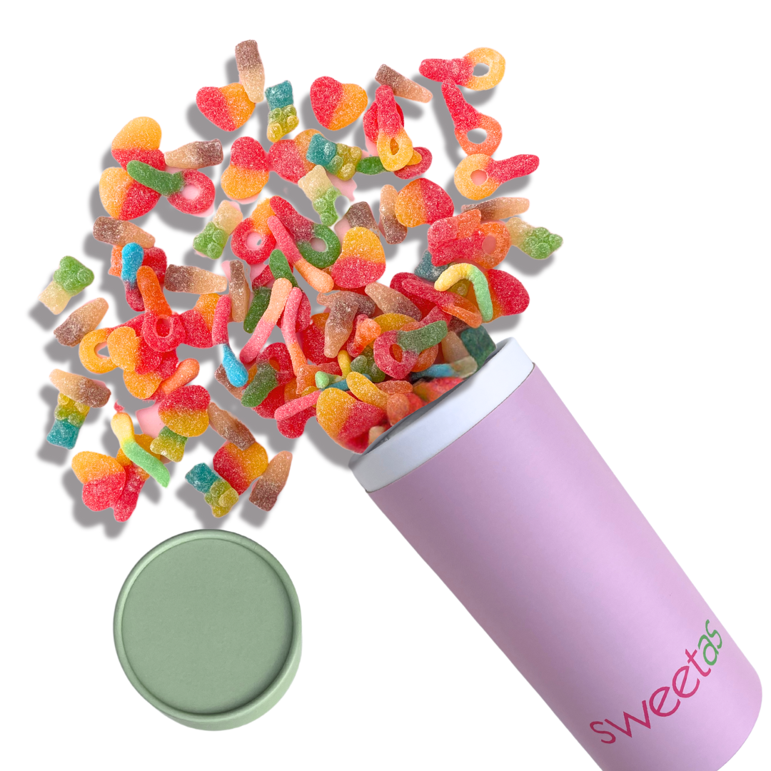 Sour Lolly Mix Treat Tube - 1kg