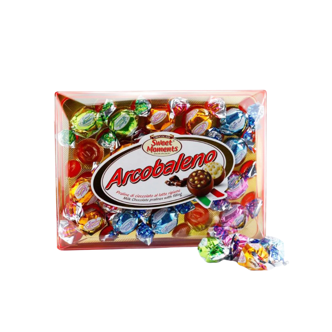 Box of Arcobaleno chocolates