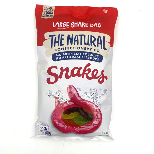 Snakes 1.1kg - The Natural Confectionery Co.