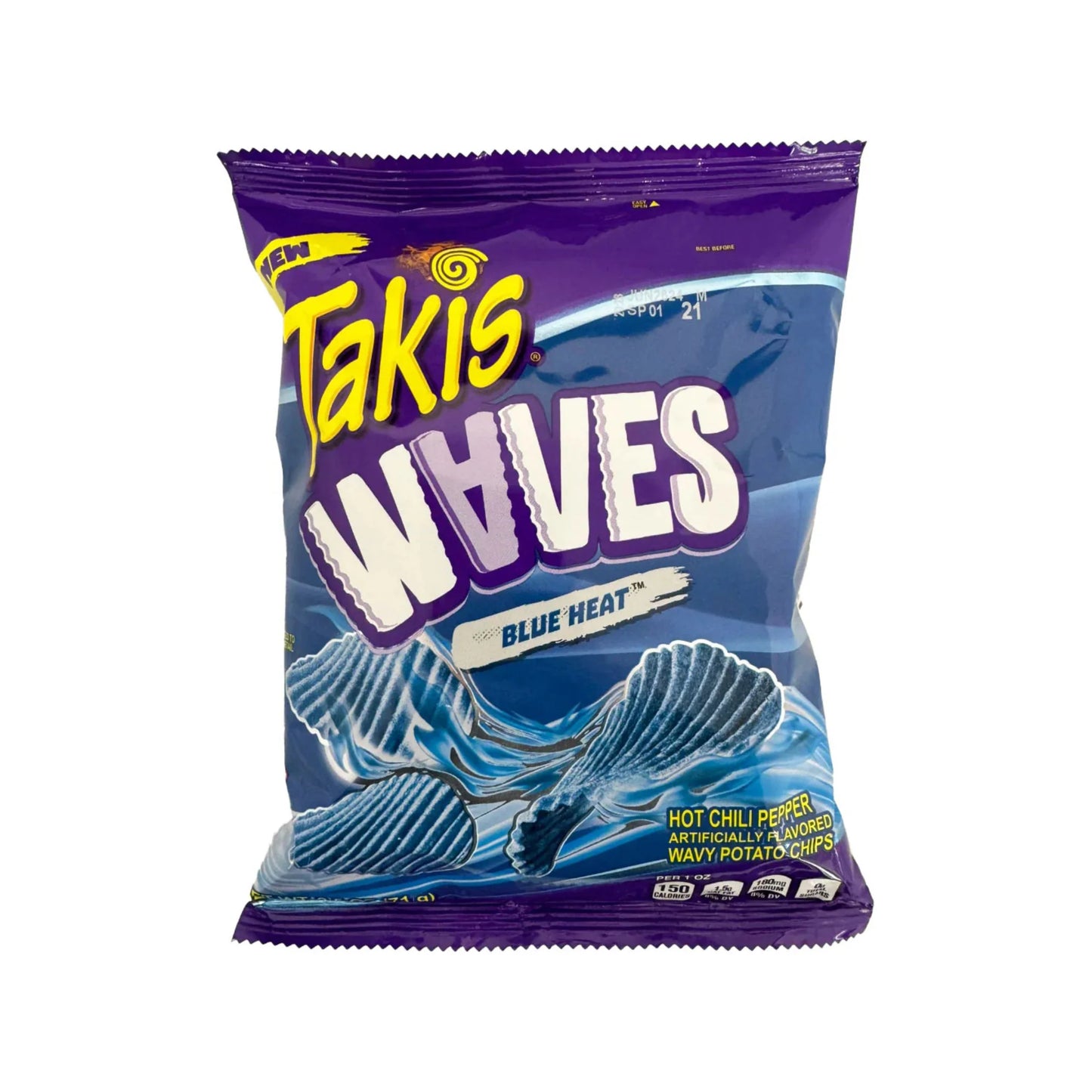 Takis Waves Blue Heat 71g