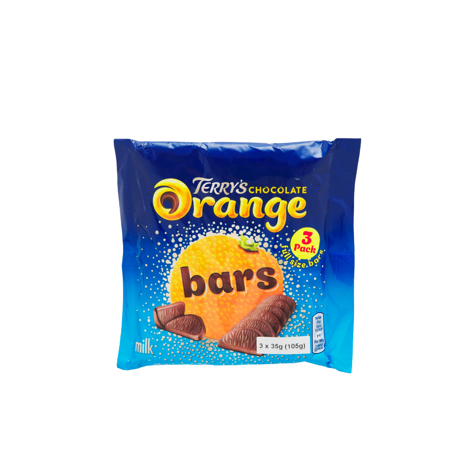 Terry's Chocolate Orange Bars / 3 Pack