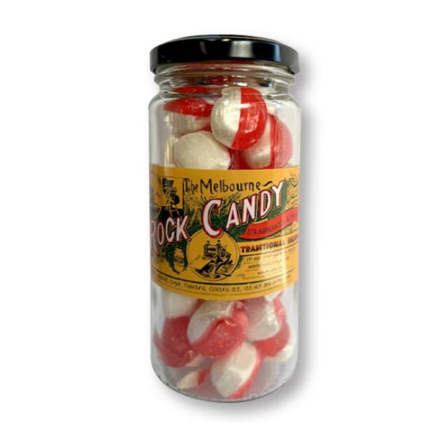 The Melbourne Rock Candy Company - Bulls Eyes 170g Jar