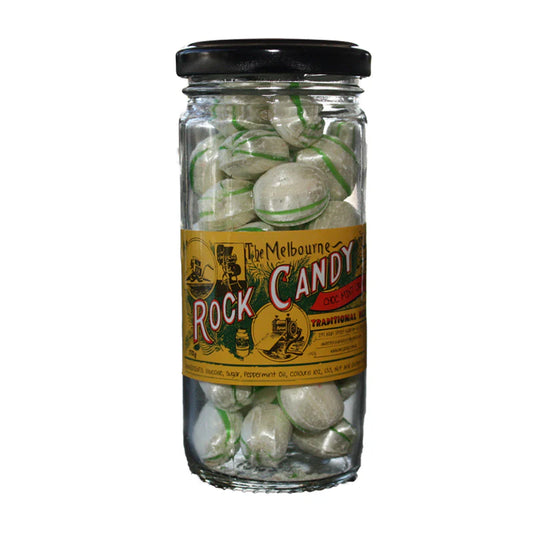 The Melbourne Rock Candy Company - Choc Mint Crunch 170g Jar
