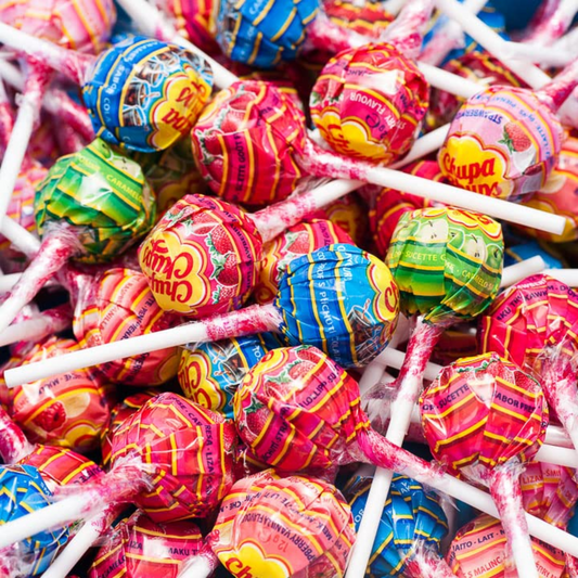 Assorted Chupa Chups Lollipops - 100 piece