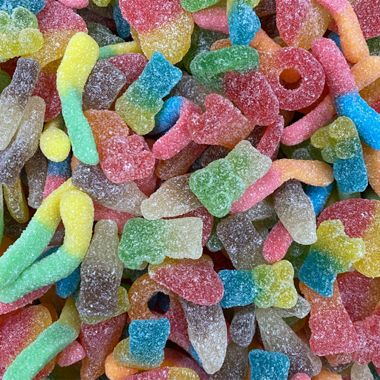 Kandy Man Assorted Sour Mix Lollies - 1kg