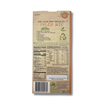 Nature's Tribe - Dark Chocolate with Paleo Mix Sugar Free