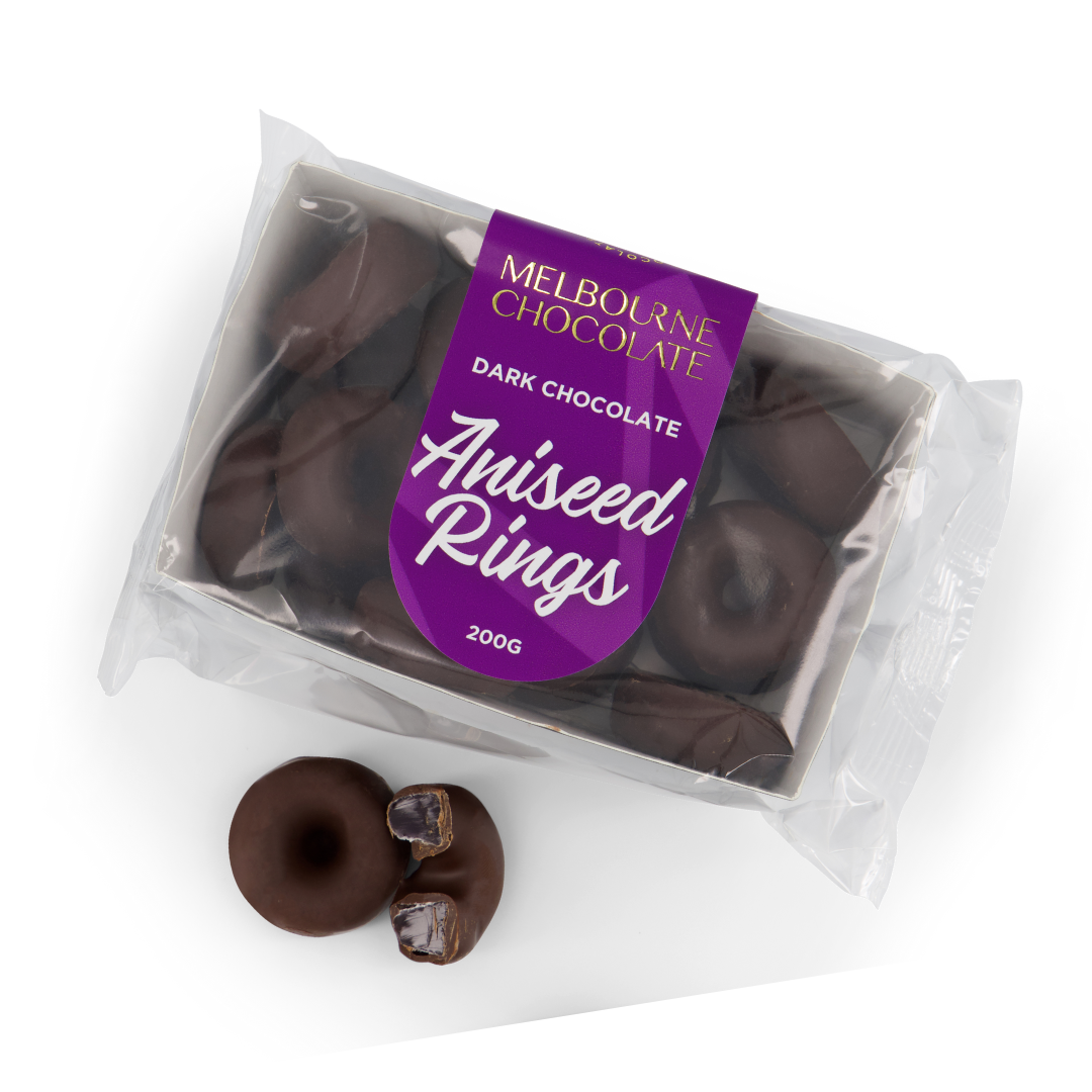 Aniseed Rings (Dark) - Chocolate Box Aniseed Rings (Dark) - Chocolate Box