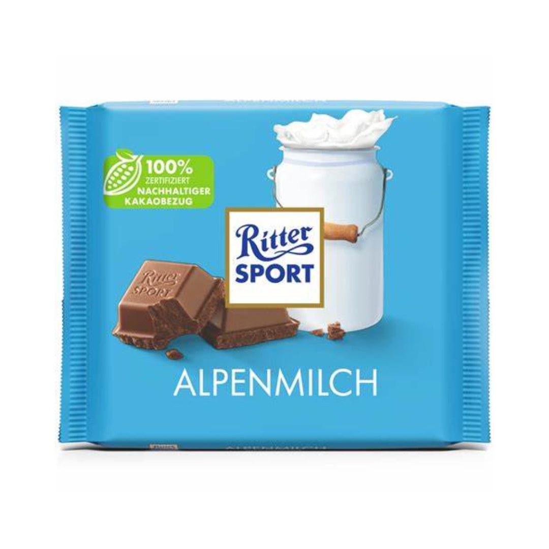 Ritter Sport Alpenmilch (milk) - 100g