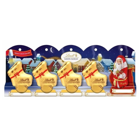 Lindt Santa Sleigh / 5 Pack