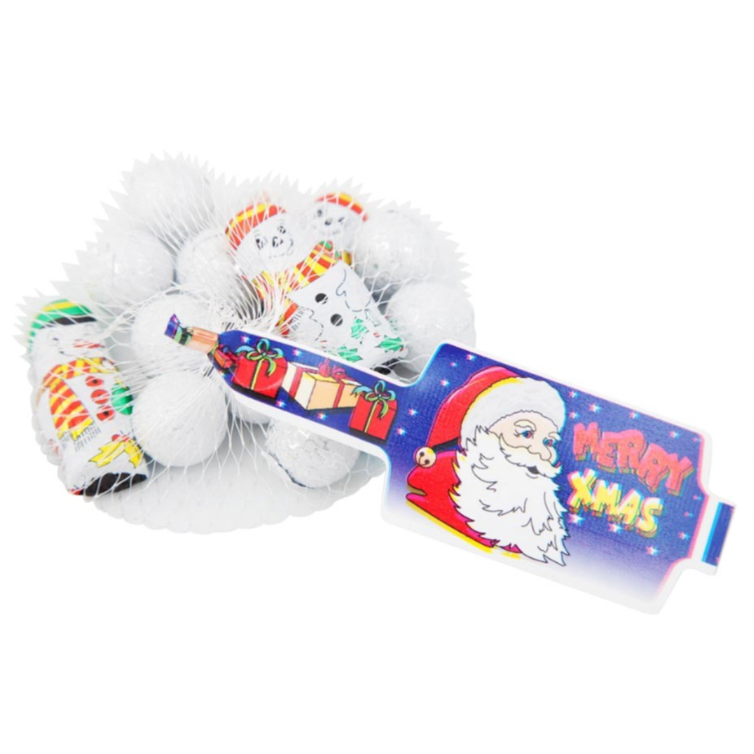 Mini Chocolate Snowmen & Snowballs - 75g Bag