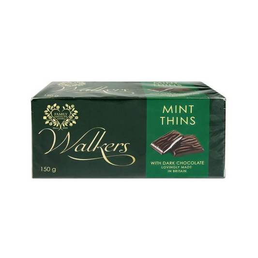 Walkers Mint Thins Dark Choc - 135g