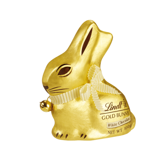 Lindt White Chocolate Gold Bunny - 100g