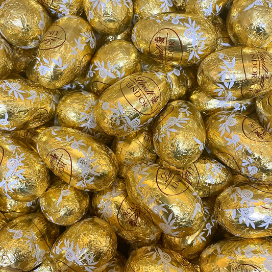 Lindor White Chocolate Filled Eggs - 40pce