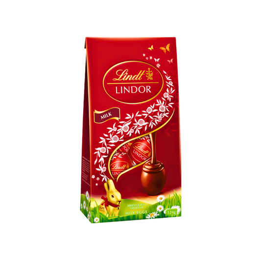 Lindor Milk Chocolate Eggs Bag - 124g