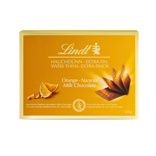 Lindt Orange Thins 125g