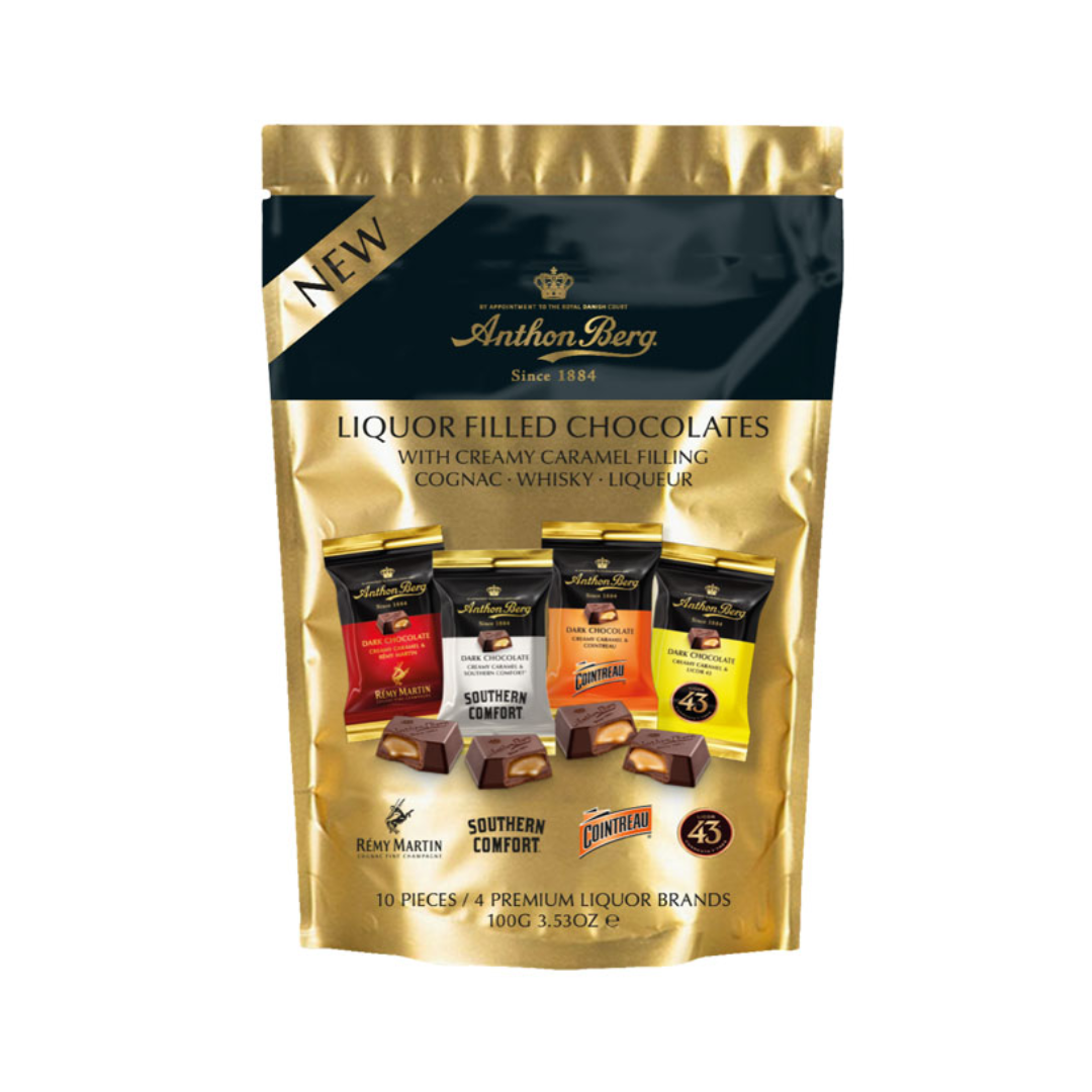 Anthon Berg Liqueur Mini Chocolate Mix - 10 pce