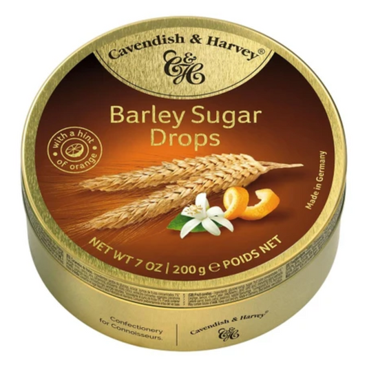 Cavendish & Harvey Travel Tin - Barley Sugar Drops 200g