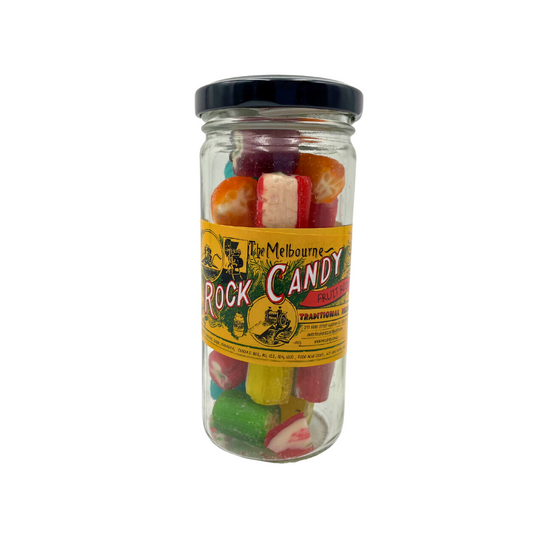 The Melbourne Rock Candy Company - Fruit Rock 170g Jar