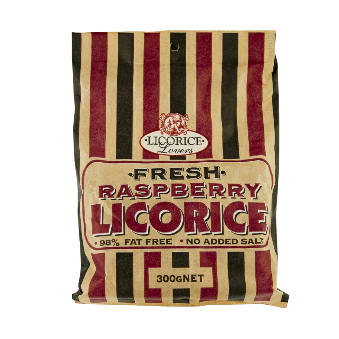 fresh raspberry licorice 