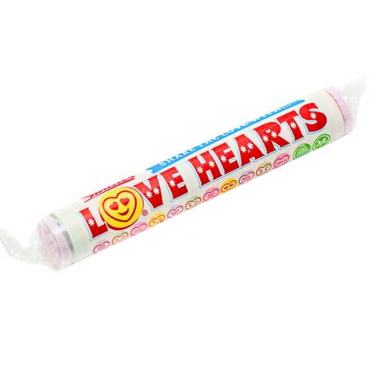 Swizzels Original Giant Love Hearts Roll – Conversation Heart Candy