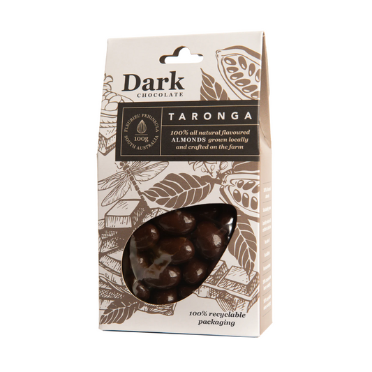 Taronga Almonds Dark Chocolate - 100g