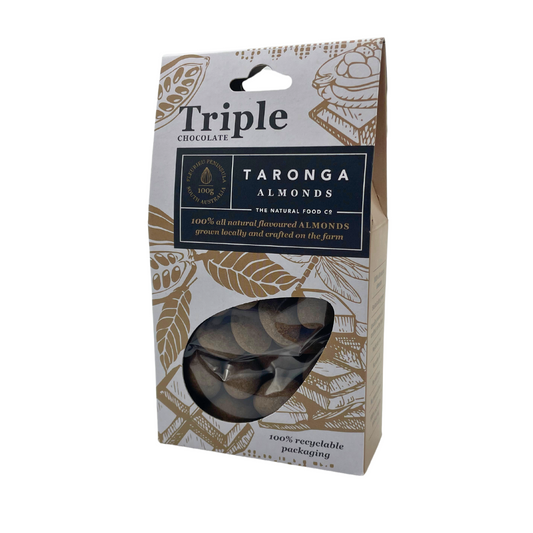 Taronga Almonds Triple Chocolate - 100g