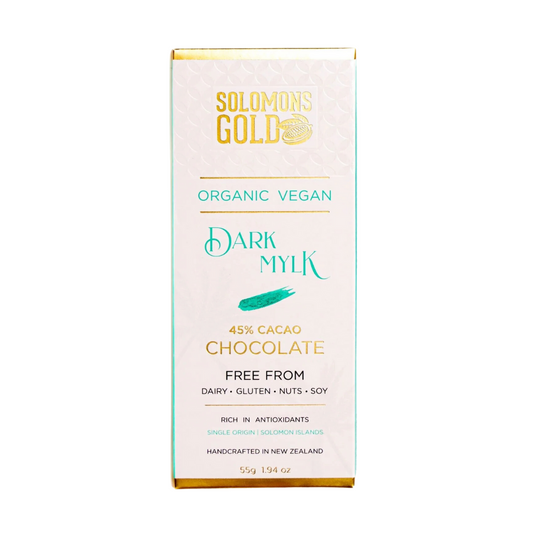 Solomons Vegan 45% Dark Mylk Chocolate - 55g