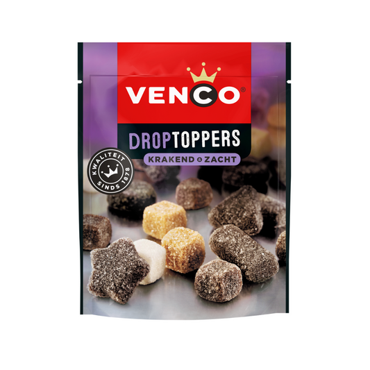 Venco Drop Toppers Krakend & Zact - 205g