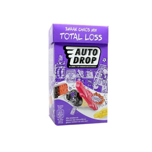 Auto Drop Licorice and Fruit Gum Smaak Chaos Mix - 280g